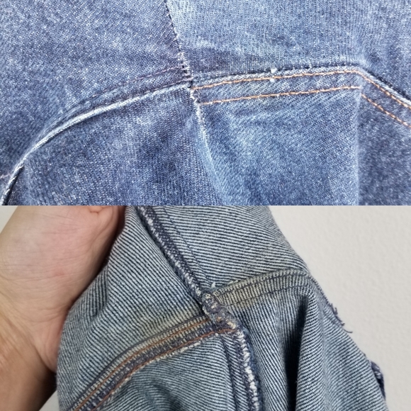 Vintage 90s Rocky Mountain High Rise Mom Straight Leg Rigid Denim Jeans Sz 17/18 - Picture 12 of 12